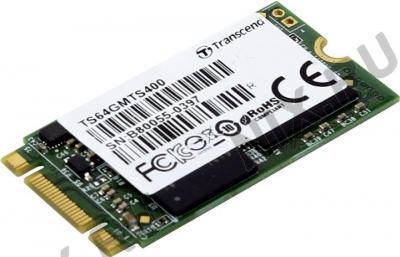  SSD 64 Gb M.2 2242 B&M 6Gb/s Transcend MTS400  <TS64GMTS400>  MLC  