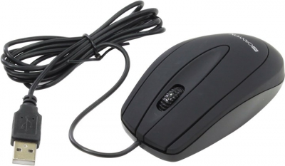  CANYON Optical Mouse <CNE-CMS1> Black (RTL)  USB  3btn+Roll  