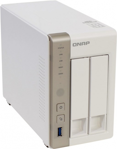  QNAP NAS Server <TS-251> (2x3.5"/2.5"HotSwap  HDD  SATA,RAID0/1,2xGbLAN,2xUSB3.0,2xUSB2.0,HDMI)  
