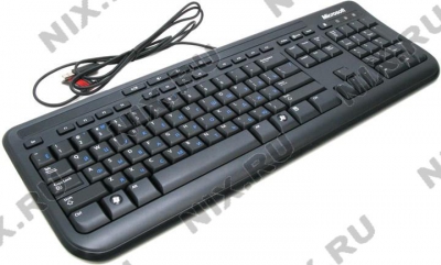   Microsoft Wired Keyboard 600 Black <USB> 104 + 5 / <ANB-00018>   
