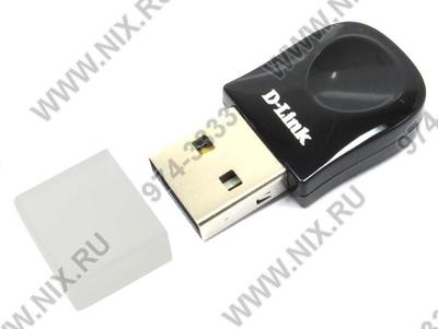  D-Link <DWA-131> Wireless N Nano USB Adapter (802.11b/g/n,  USB2.0,  300Mbps)  
