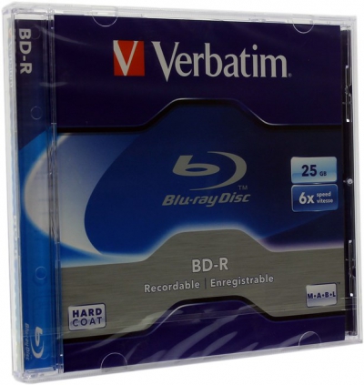  BD-R Disc Verbatim 25Gb 6x <43714/43715>  