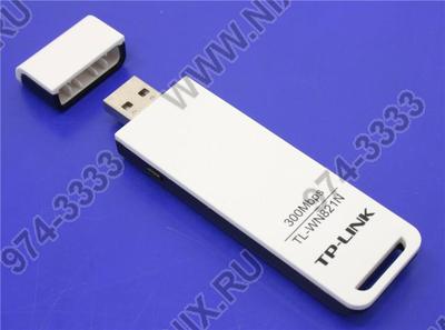  TP-LINK <TL-WN821N> Wireless N USB  Adapter(802.11b/g/n,  300Mbps)  