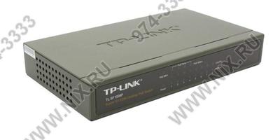  TP-LINK <TL-SF1008P> 8-Port Switch (4UTP 10/100Mbps + 4UTP  10/100Mbps  PoE)  