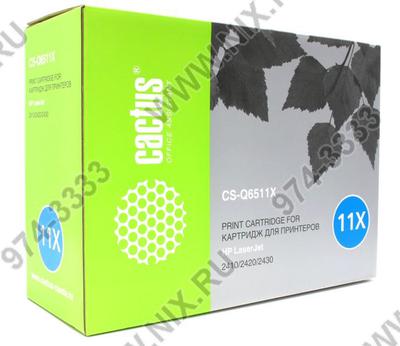   Cactus CS-Q6511X  HP  LJ  2410/2420/2430  