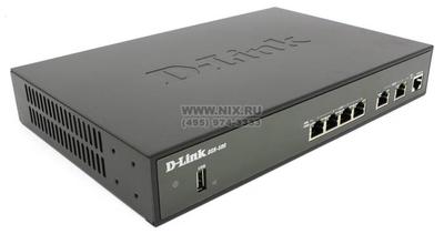  D-Link <DSR-500>   (4UTP 10/100/1000Mbps, 2WAN,  RS-232,  USB)  