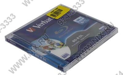  BD-R Disc Verbatim  50Gb  6x Dual Layer,  printable  <43735/43736>  