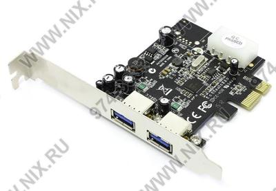  STLab U-710 (RTL) PCI-Ex1, USB3.0, 2 port-ext  
