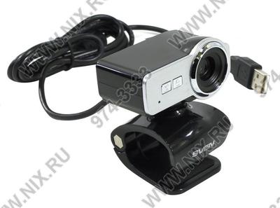  SVEN <IC-650 Black-Silver>  Web-Camera (640x480,  USB2.0,  )  