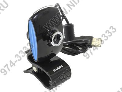  SVEN <IC-350 Black-Blue> Web-Camera (640x480,  USB2.0,  )  