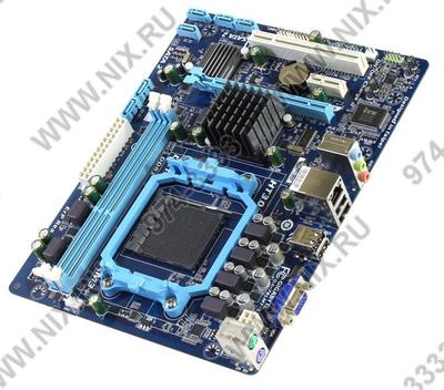  GIGABYTE GA-78LMT-S2 rev1.0/1.1/1.2 (RTL) SocketAM3+ <AMD 760G>PCI-E+SVGA+GbLAN SATA RAID  MicroATX  2DDR3  