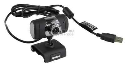  SVEN <IC-525 Black-Silver> Web-Camera (1280x1024, USB2.0, )  