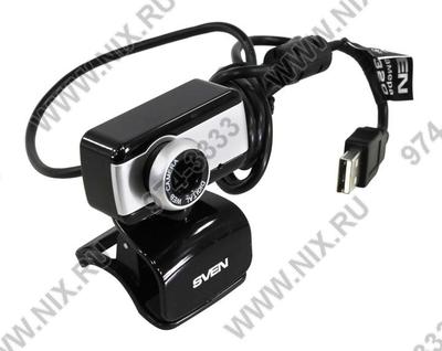  SVEN <IC-320 Black-Silver> Web-Camera (640x480,  USB2.0,  )  