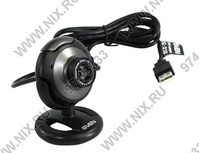  SVEN <IC-310 Black-Silver>  Web-Camera (640x480,  USB2.0,  )  