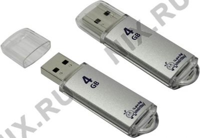  SmartBuy V-Cut <SB4GBVC-S> USB2.0 Flash Drive  4Gb  (RTL)  