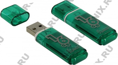  SmartBuy Glossy <SB16GBGS-G> USB2.0 Flash Drive  16Gb  (RTL)  