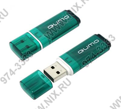  Qumo Optiva <QM16GUD-OP1-Green> USB2.0  Flash Drive  16Gb  (RTL)  