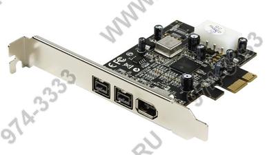  STLab F-301 (RTL) PCI-Ex1, IEEE1394b, 800Mbps, 2 port-ext, IEEE1394, 1 port-ext  