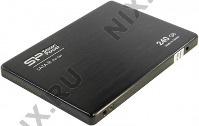  SSD 240 Gb SATA 6Gb/s Silicon Power Slim S60 <SP240GBSS3S60S25>  2.5"  MLC  