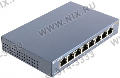  TP-LINK <TL-SG108> 8-Port Gigabit Desktop Switch (8UTP 10/100/1000Mbps)  