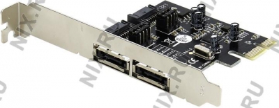  Orient A1061S (RTL) PCI-Ex1, SATA 6Gb/s,  2port-ext  /2port-int  