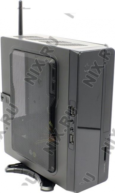  Miditower FOX <S101-BK> Black  WiFi Mini-ITX  200W  (24+4)  