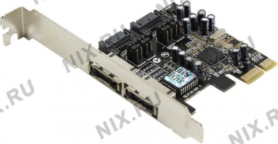  Espada <PCIE002> (RTL)  PCI-Ex1, SATA-II  300,  2port-int/2eSATA  
