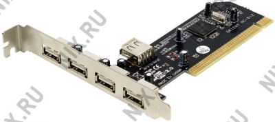  Orient NC-612 (OEM) PCI, USB2.0, 4 port-ext,  1  port-int  