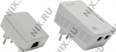  TP-LINK <TL-WPA4220KIT> 300Mbps AV500 WiFi Powerline Extender Kit (2 ,UTP, 802.11b/g/n, 300Mbps,500Mbps)  