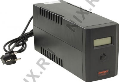 UPS 800VA Exegate Power Smart <ULB-800 LCD> <212517>    /RJ45,  USB  