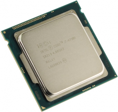  CPU Intel Core i7-4790K        4.0 GHz/4core/SVGA HD Graphics 4600/1+8Mb/88W/5 GT/s LGA1150  